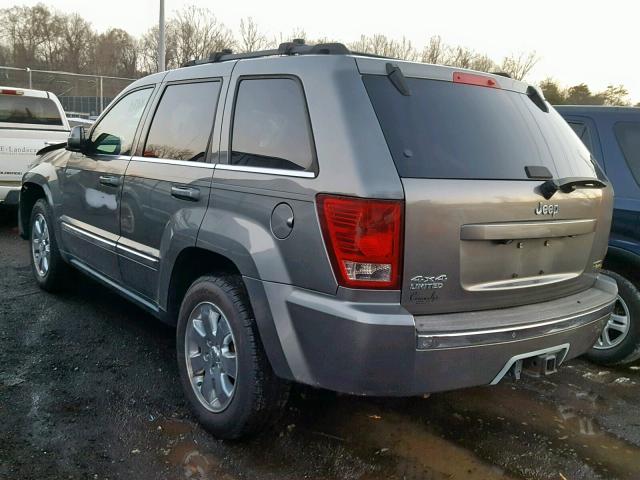 1J8HR58N78C140345 - 2008 JEEP GRAND CHER GRAY photo 3