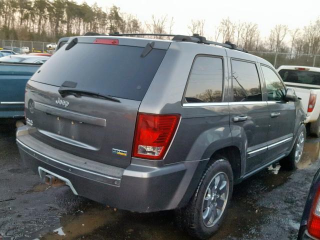 1J8HR58N78C140345 - 2008 JEEP GRAND CHER GRAY photo 4