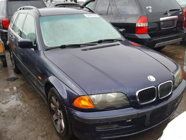 WBAAW334X1ET42415 - 2001 BMW 325 IT BLUE photo 1