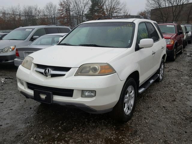 2HNYD188X4H526722 - 2004 ACURA MDX TOURIN WHITE photo 2