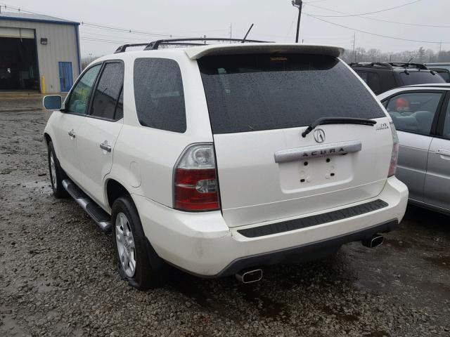 2HNYD188X4H526722 - 2004 ACURA MDX TOURIN WHITE photo 3