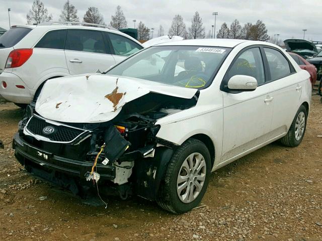 KNAFU4A20A5824099 - 2010 KIA FORTE EX WHITE photo 2