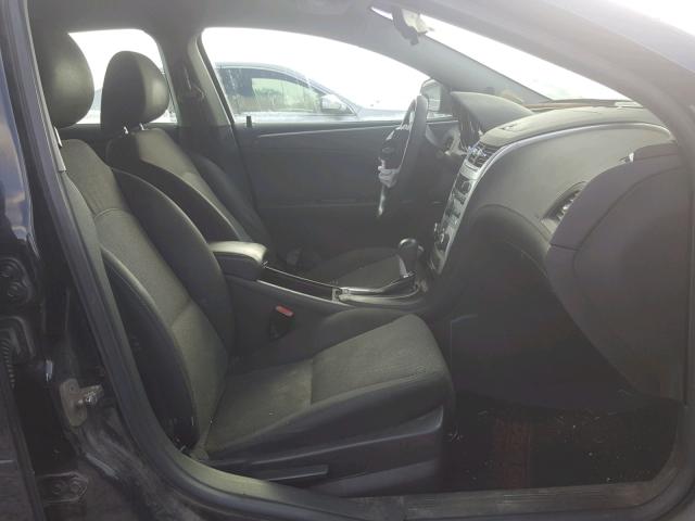 1G1ZC5E0XCF181347 - 2012 CHEVROLET MALIBU 1LT BLACK photo 5
