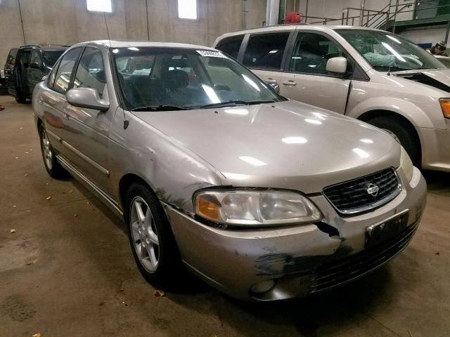 3N1BB51D41L123602 - 2001 NISSAN SENTRA SE SILVER photo 1