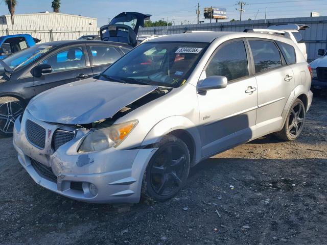 5Y2SL63815Z409051 - 2005 PONTIAC VIBE SILVER photo 2