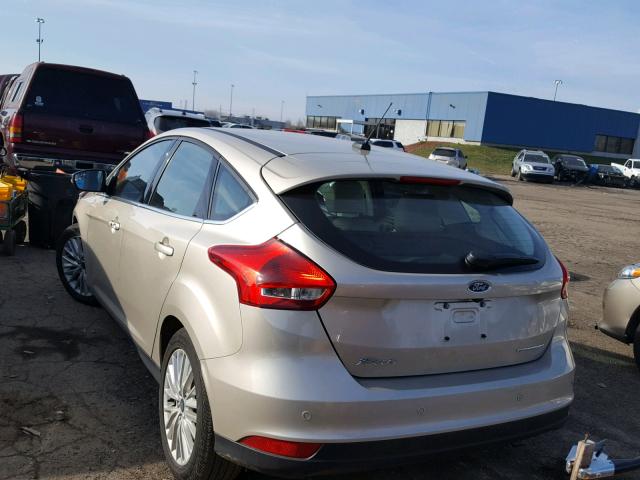 1FADP3N29JL228688 - 2018 FORD FOCUS TITA GOLD photo 3