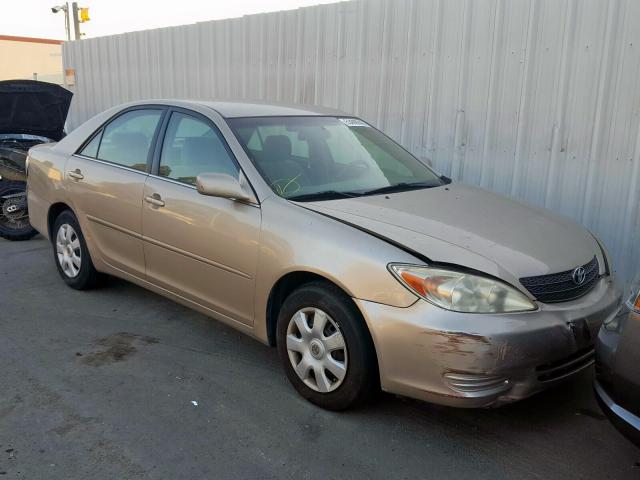 4T1BE30K73U158034 - 2003 TOYOTA CAMRY LE GOLD photo 1