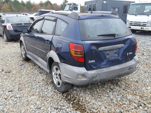 5Y2SL65836Z438517 - 2006 PONTIAC VIBE BLUE photo 3