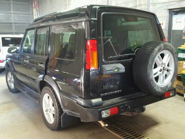 SALTY194X4A845528 - 2004 LAND ROVER DISCOVERY BLACK photo 3