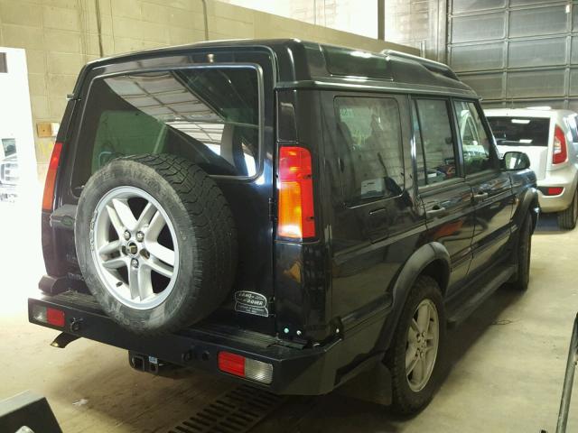 SALTY194X4A845528 - 2004 LAND ROVER DISCOVERY BLACK photo 4