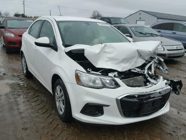 1G1JB5SH5H4173878 - 2017 CHEVROLET SONIC LS 白色 照片 1