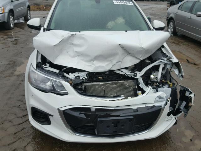 1G1JB5SH5H4173878 - 2017 CHEVROLET SONIC LS 白色 照片 9