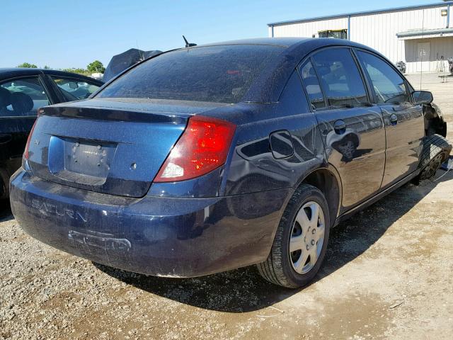 1G8AJ55F77Z188902 - 2007 SATURN ION LEVEL BLUE photo 4