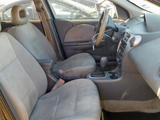 1G8AJ55F77Z188902 - 2007 SATURN ION LEVEL BLUE photo 5