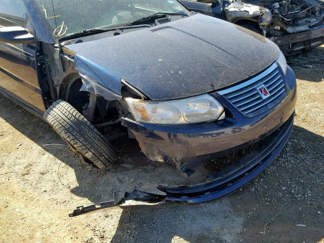 1G8AJ55F77Z188902 - 2007 SATURN ION LEVEL BLUE photo 9