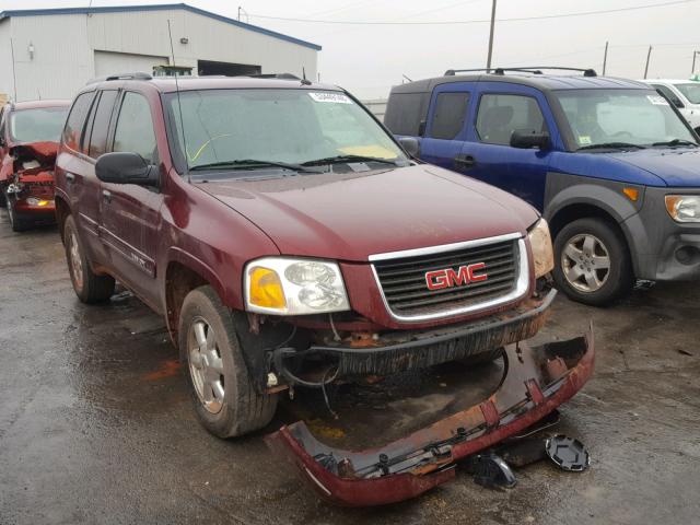 1GKDT13S052174033 - 2005 GMC ENVOY BURGUNDY photo 1