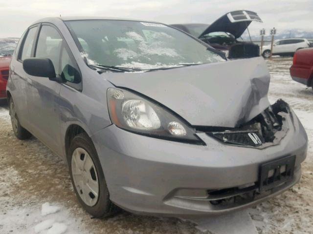 JHMGE8H22AS023434 - 2010 HONDA FIT GRAY photo 1