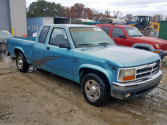 1B7GL23X3SW939461 - 1995 DODGE DAKOTA TEAL photo 1