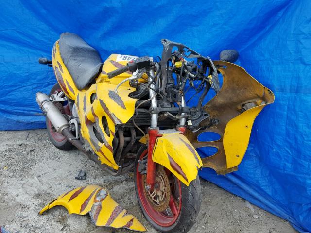 JS1GN79A412100641 - 2001 SUZUKI GSX600 F YELLOW photo 1