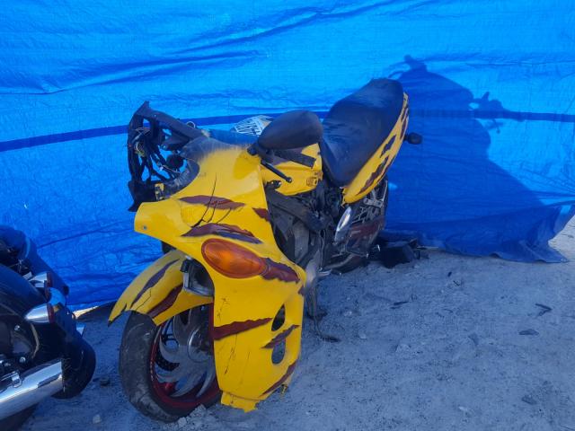 JS1GN79A412100641 - 2001 SUZUKI GSX600 F YELLOW photo 2