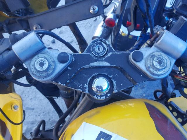 JS1GN79A412100641 - 2001 SUZUKI GSX600 F YELLOW photo 8