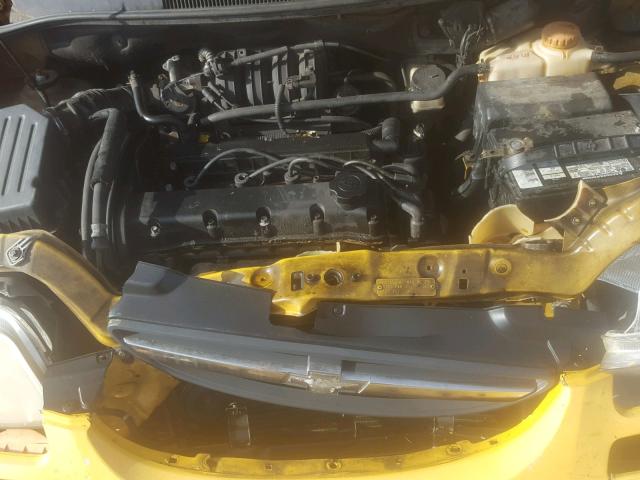 KL1TD62605B290362 - 2005 CHEVROLET AVEO BASE Sarı foto 7
