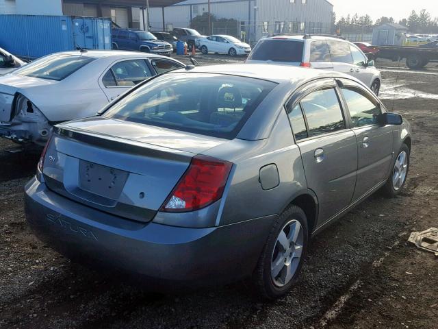 1G8AL55F56Z183545 - 2006 SATURN ION LEVEL GRAY photo 4