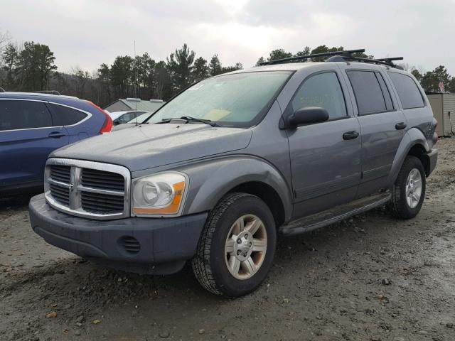 1D4HB38N45F595800 - 2005 DODGE DURANGO ST GRAY photo 2