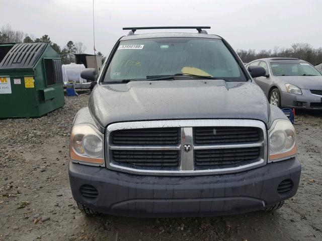 1D4HB38N45F595800 - 2005 DODGE DURANGO ST GRAY photo 9