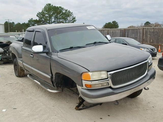 2GTEK19T911204420 - 2001 GMC NEW SIERRA GRAY photo 1