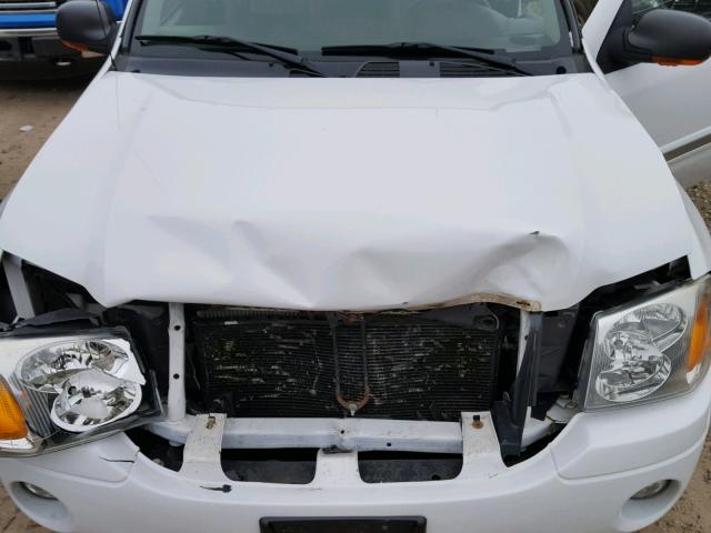 1GKDT13S552375295 - 2005 GMC ENVOY WHITE photo 7