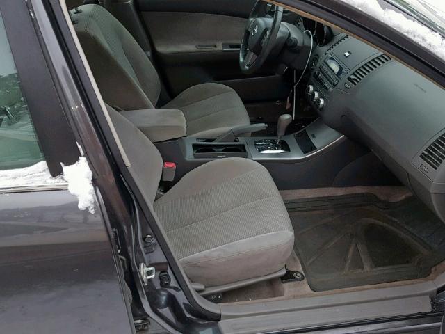 1N4BL11D15C229807 - 2005 NISSAN ALTIMA SE GRAY photo 5