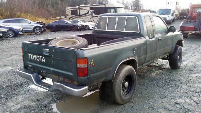 JT4VN13D2P5110072 - 1993 TOYOTA PICKUP 1/2 GRAY photo 4