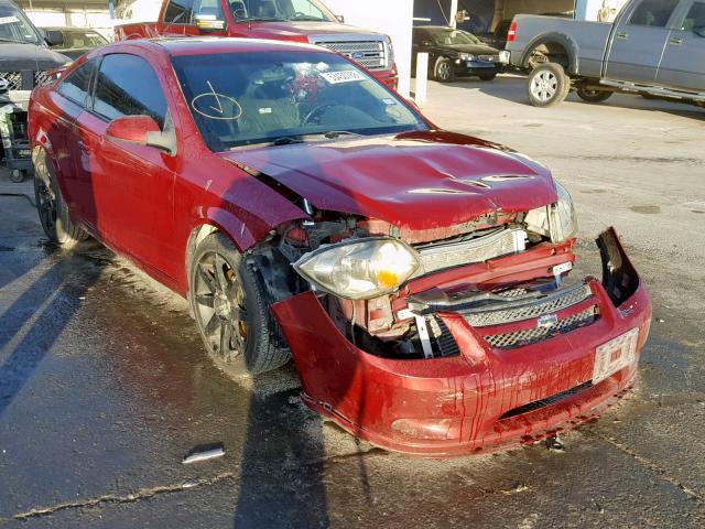 1G1AP18X987338399 - 2008 CHEVROLET COBALT SS MAROON photo 1