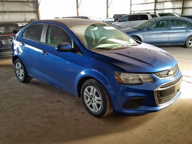 1G1JB5SH7H4147458 - 2017 CHEVROLET SONIC LS 蓝色 照片 1