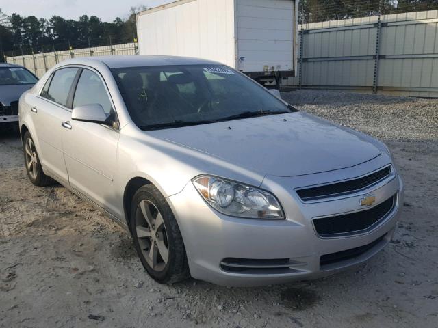 1G1ZC5EU4CF396872 - 2012 CHEVROLET MALIBU 1LT SILVER photo 1