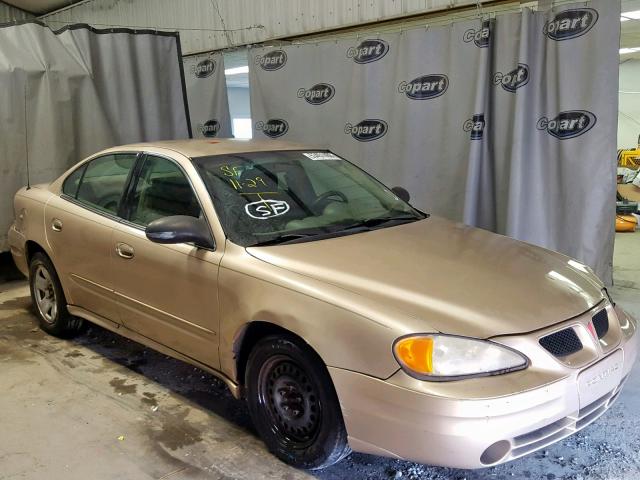 1G2NE52F54M560072 - 2004 PONTIAC GRAND AM S GOLD photo 1