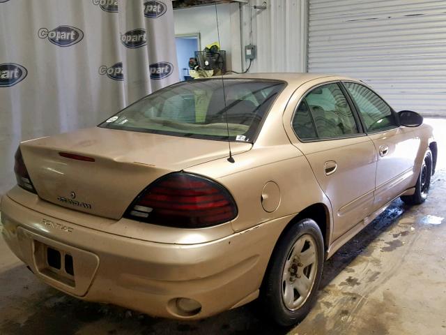 1G2NE52F54M560072 - 2004 PONTIAC GRAND AM S GOLD photo 4