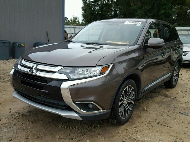 JA4AD3A38GZ004901 - 2016 MITSUBISHI OUTLANDER BROWN photo 2