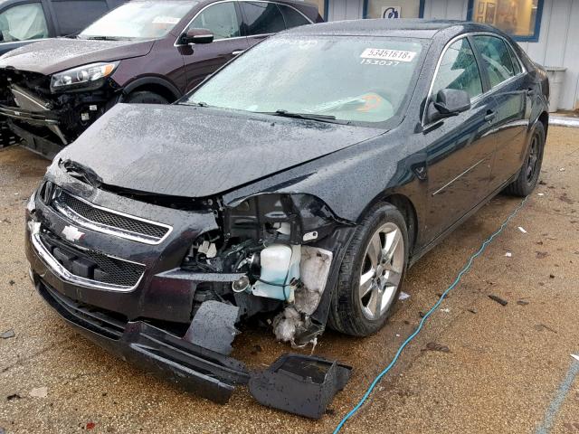 1G1ZB5E07CF245959 - 2012 CHEVROLET MALIBU LS 黑色 照片 2