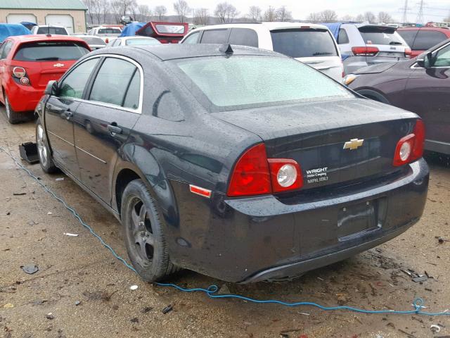 1G1ZB5E07CF245959 - 2012 CHEVROLET MALIBU LS 黑色 照片 3