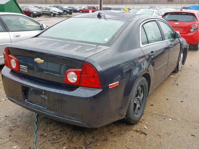 1G1ZB5E07CF245959 - 2012 CHEVROLET MALIBU LS 黑色 照片 4