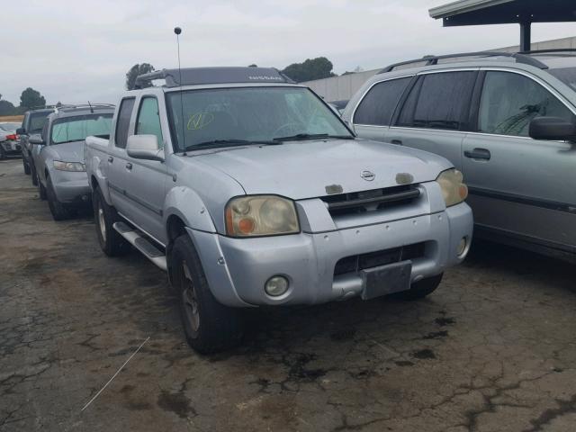 1N6ED27T92C314718 - 2002 NISSAN FRONTIER C SILVER photo 1