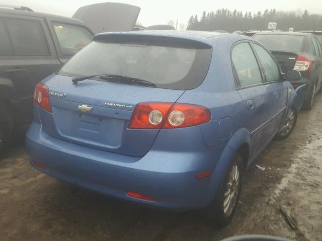 KL1JK69ZX6K249199 - 2006 CHEVROLET OPTRA 5 LT BLUE photo 4