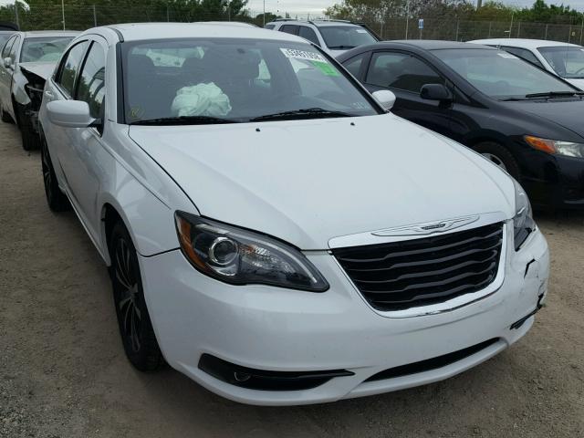 1C3CCBBG3CN251066 - 2012 CHRYSLER 200 TOURIN WHITE photo 1