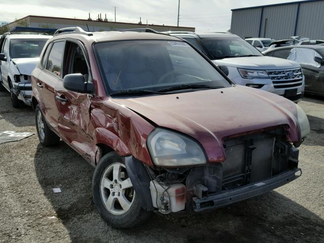 KM8JM12B25U103820 - 2005 HYUNDAI TUCSON GL MAROON photo 1