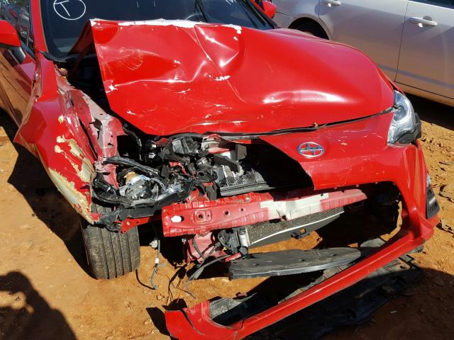 JF1ZNAA17G8701061 - 2016 TOYOTA SCION FR-S RED photo 9