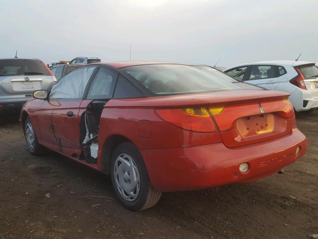 1G8ZP12821Z110194 - 2001 SATURN SC1 RED photo 3