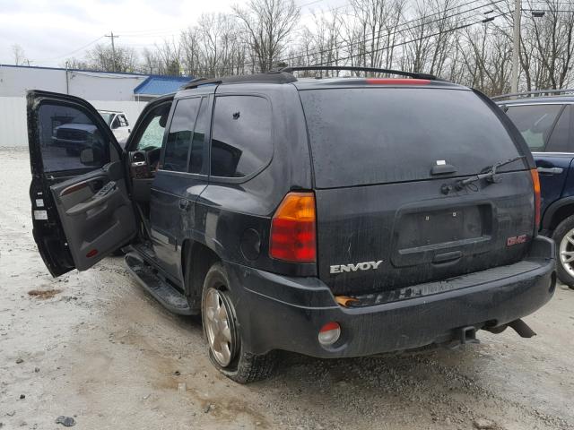 1GKDT13S022529066 - 2002 GMC ENVOY BLACK photo 3