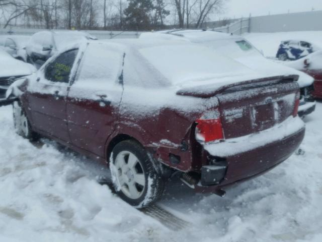 1FAHP34N97W218473 - 2007 FORD FOCUS ZX4 TAN photo 3